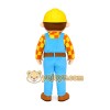 Builder Boy Mascot Costume Builder Boy Mascot Costume