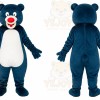 Blue Bear Mascot Costume