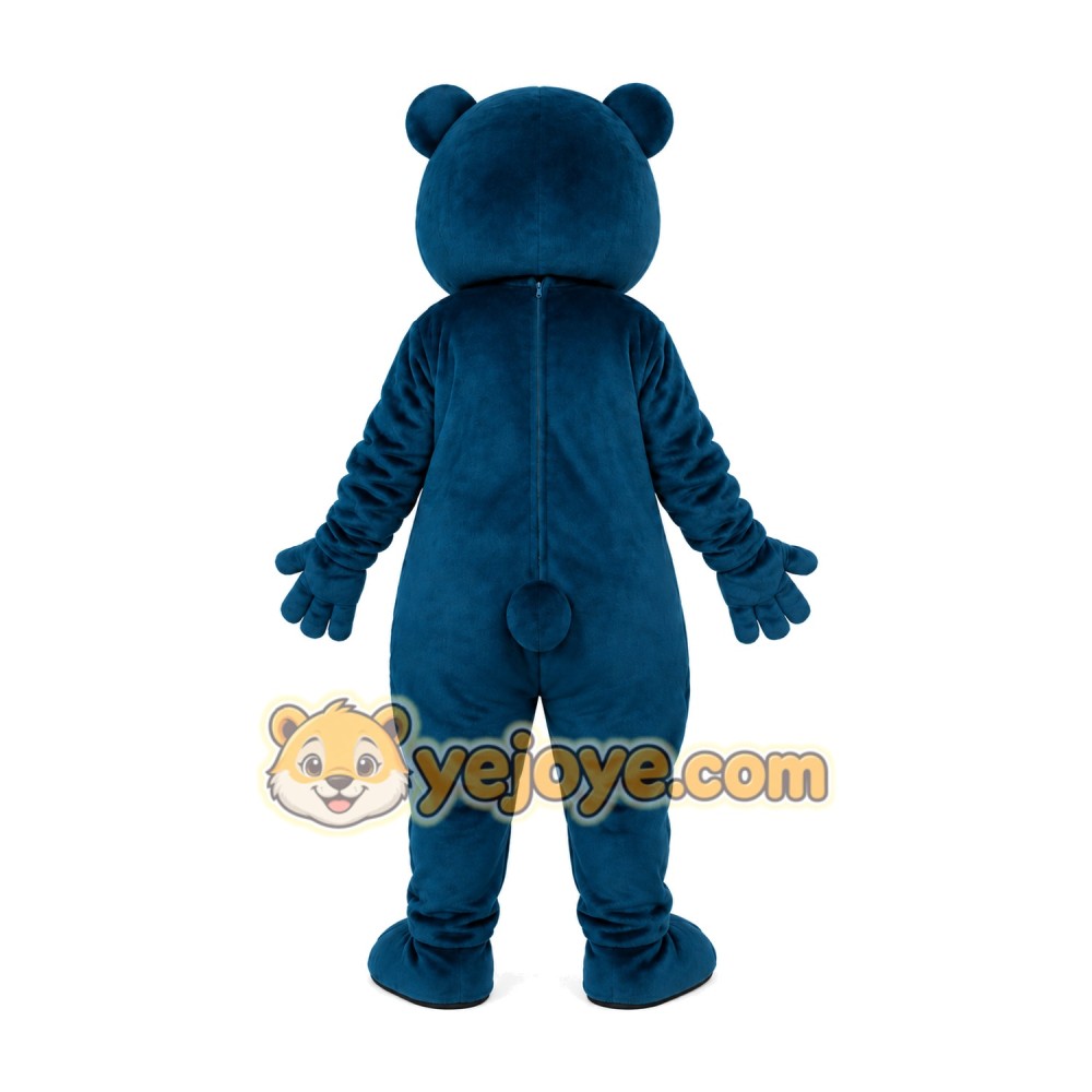Blue Bear Mascot Costume Blue Bear Mascot Costume