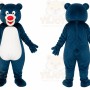 Blue Bear Mascot Costume