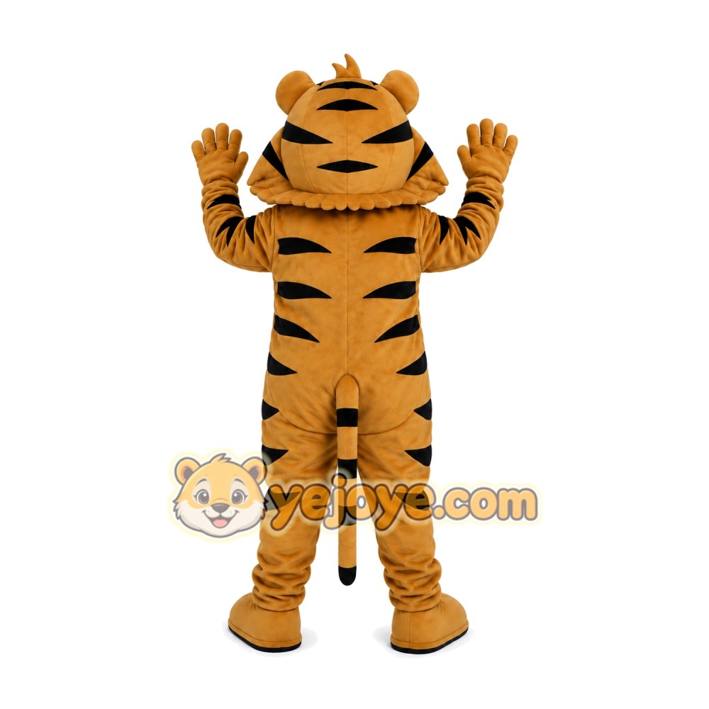 Orange Tiger Mascot Costume Orange Tiger Mascot Costume