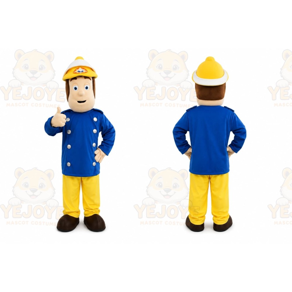 Construction Boy Mascot Costume