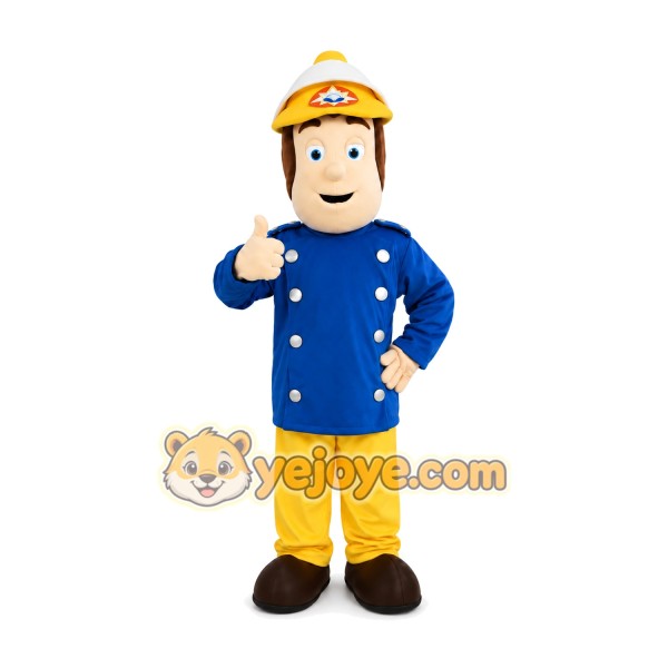 Construction Boy Mascot Costume