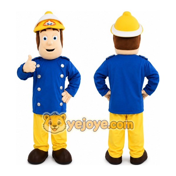 Construction Boy Mascot Costume