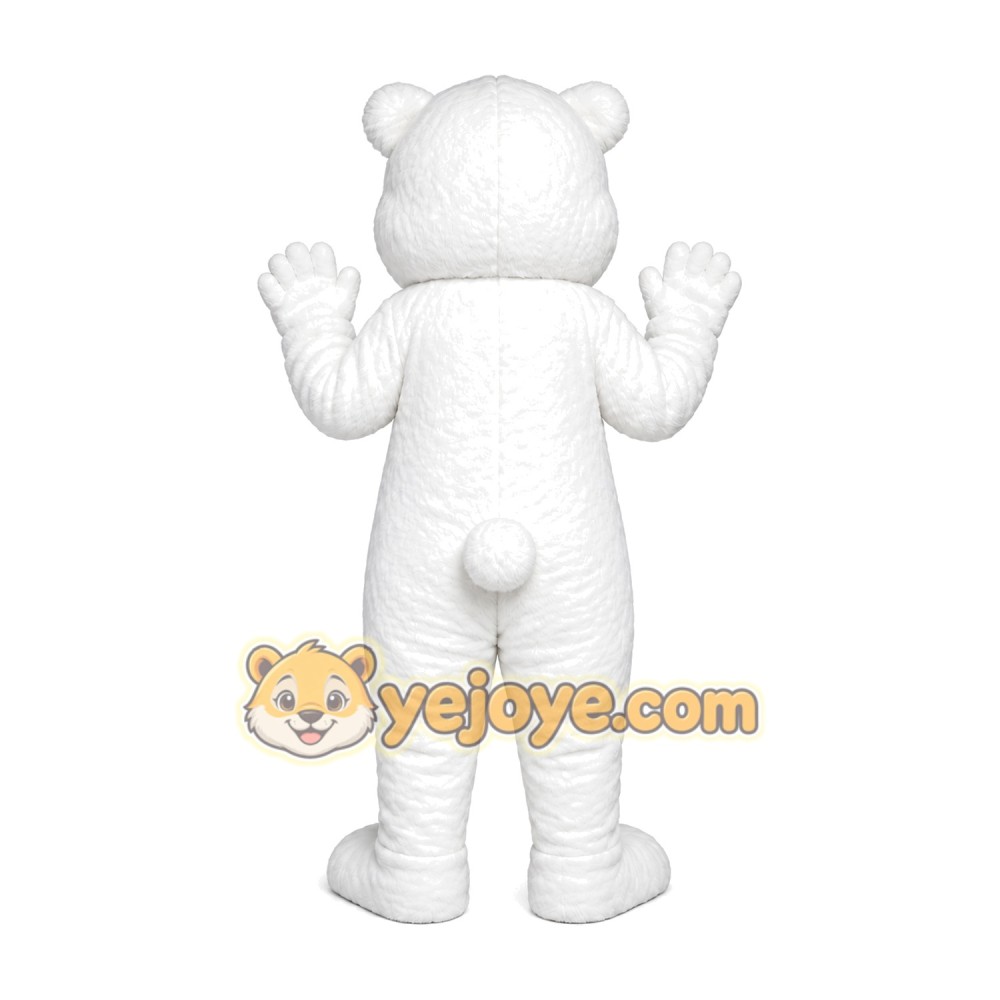 White Polar Bear Mascot Costume White Polar Bear Mascot Costume