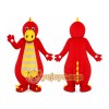 Red Dragon Mascot Costume Red Dragon Mascot Costume