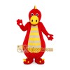 Red Dragon Mascot Costume Red Dragon Mascot Costume
