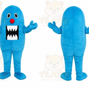 Blue Monster Mascot Costume