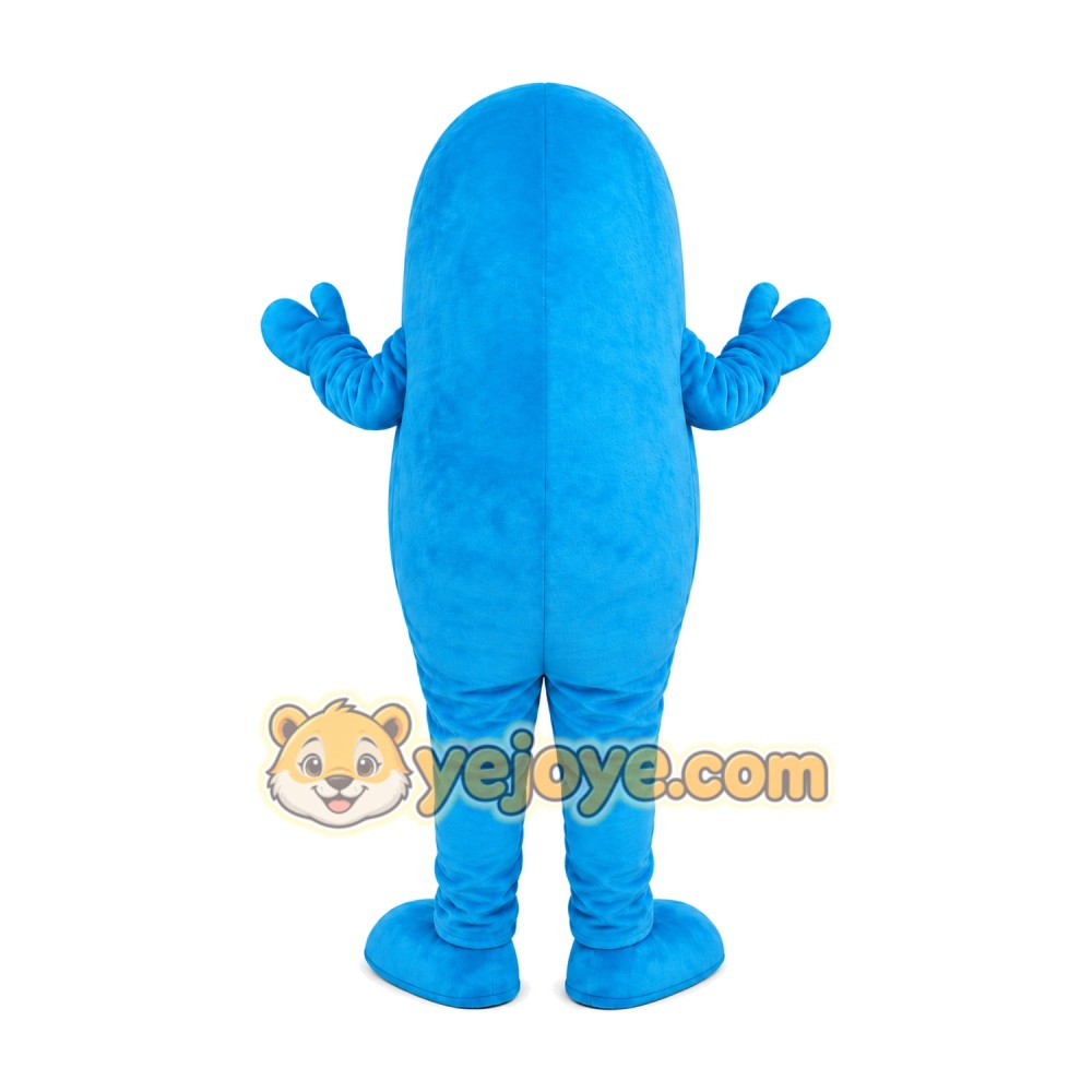 Blue Monster Mascot Costume Blue Monster Mascot Costume