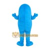Blue Monster Mascot Costume Blue Monster Mascot Costume