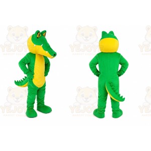 Green Crocodile Mascot Costume