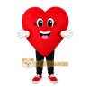 Red Heart Mascot Costume Red Heart Mascot Costume