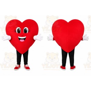 Red Heart Mascot Costume