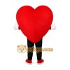 Red Heart Mascot Costume Red Heart Mascot Costume