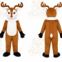 Brown Reindeer Mascot Costume