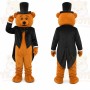 Top Hat Bear Mascot Costume