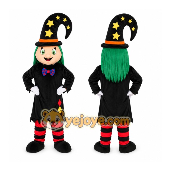 Wizard Girl Mascot Costume