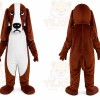 Brown Basset Dog Mascot Costume