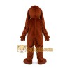 Brown Basset Dog Mascot Costume Brown Basset Dog Mascot Costume