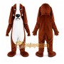 Brown Basset Dog Mascot Costume