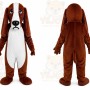 Brown Basset Dog Mascot Costume