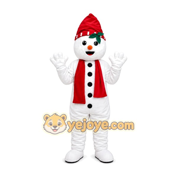 Classic Snowman Mascot Costume