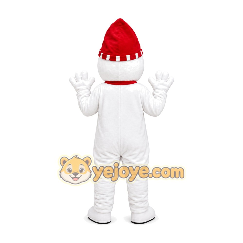 Classic Snowman Mascot Costume Classic Snowman Mascot Costume