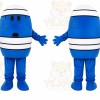 Blue Barrel Character Mascot Costume