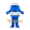 Blue Barrel Character Mascot Costume Blue Barrel Character Mascot Costume