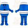 Blue Barrel Character Mascot Costume