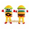 Hamburger Character Mascot Costume Hamburger Character Mascot Costume