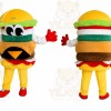 Hamburger Character Mascot Costume