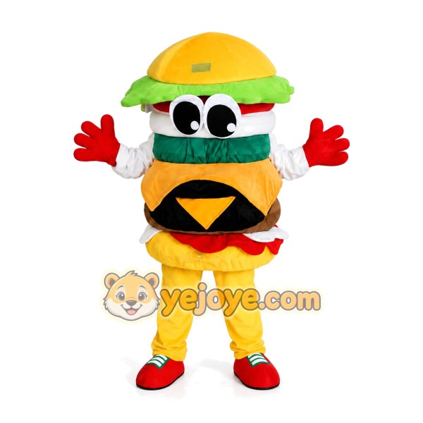 Hamburger Character Mascot Costume Hamburger Character Mascot Costume