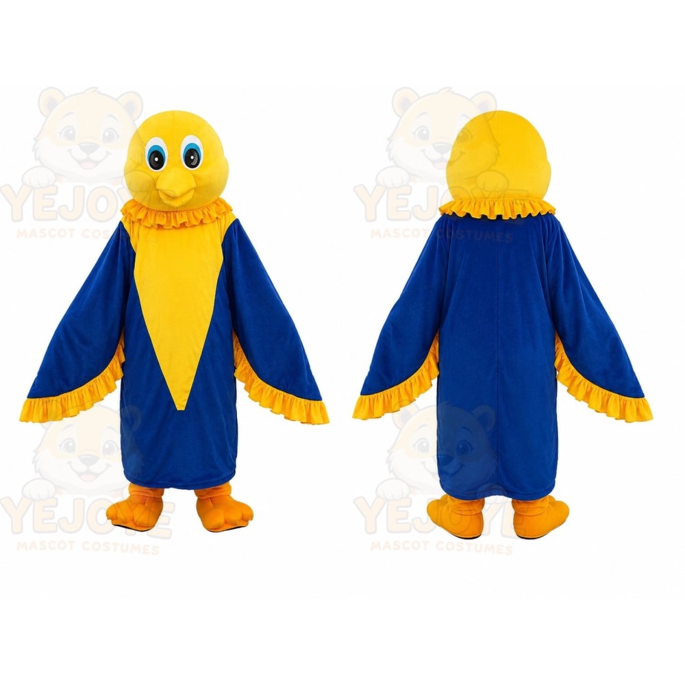 Yellow Bird Mascot Costume
