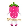 Pink Strawberry Mascot Costume Pink Strawberry Mascot Costume