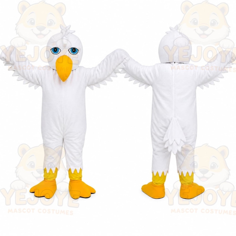 White Eagle Mascot Costume
