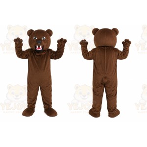 Brown Bear Mascot Costume