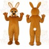 Brown Rabbit Mascot Costume