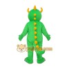 Green Dinosaur Mascot Costume