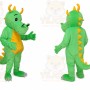 Green Dinosaur Mascot Costume