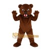 Dark Bear Mascot Costume