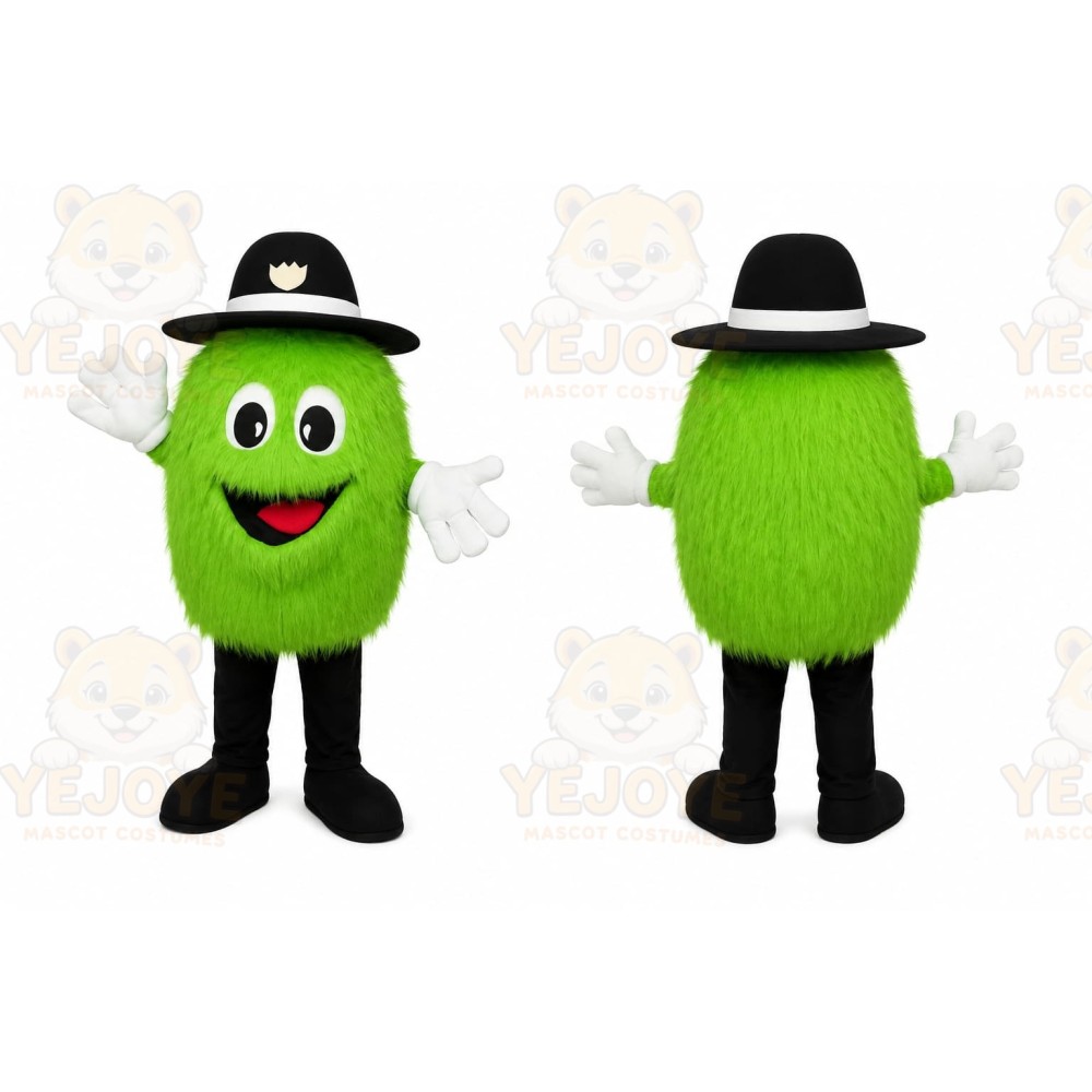 Green Pickle Mascot Costume
