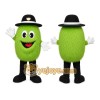 Green Pickle Mascot Costume Green Pickle Mascot Costume