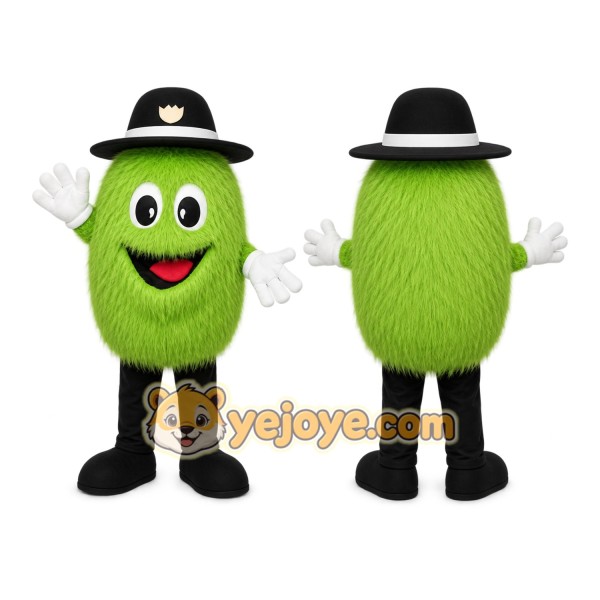 Green Pickle Mascot Costume