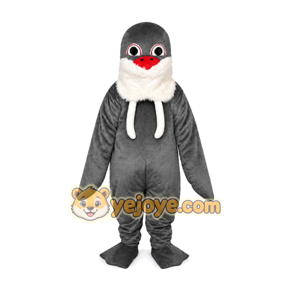 Gray Seal Mascot Costume Gray Seal Mascot Costume