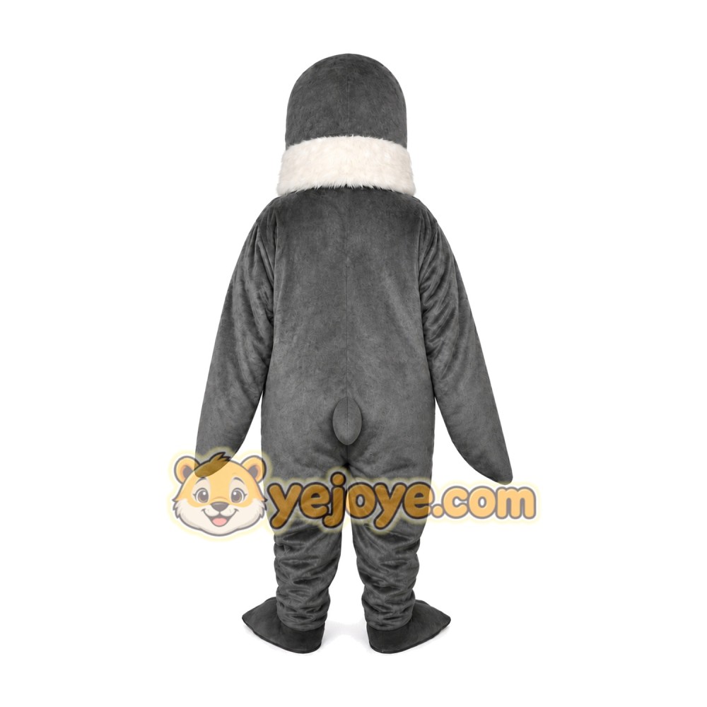 Gray Seal Mascot Costume Gray Seal Mascot Costume