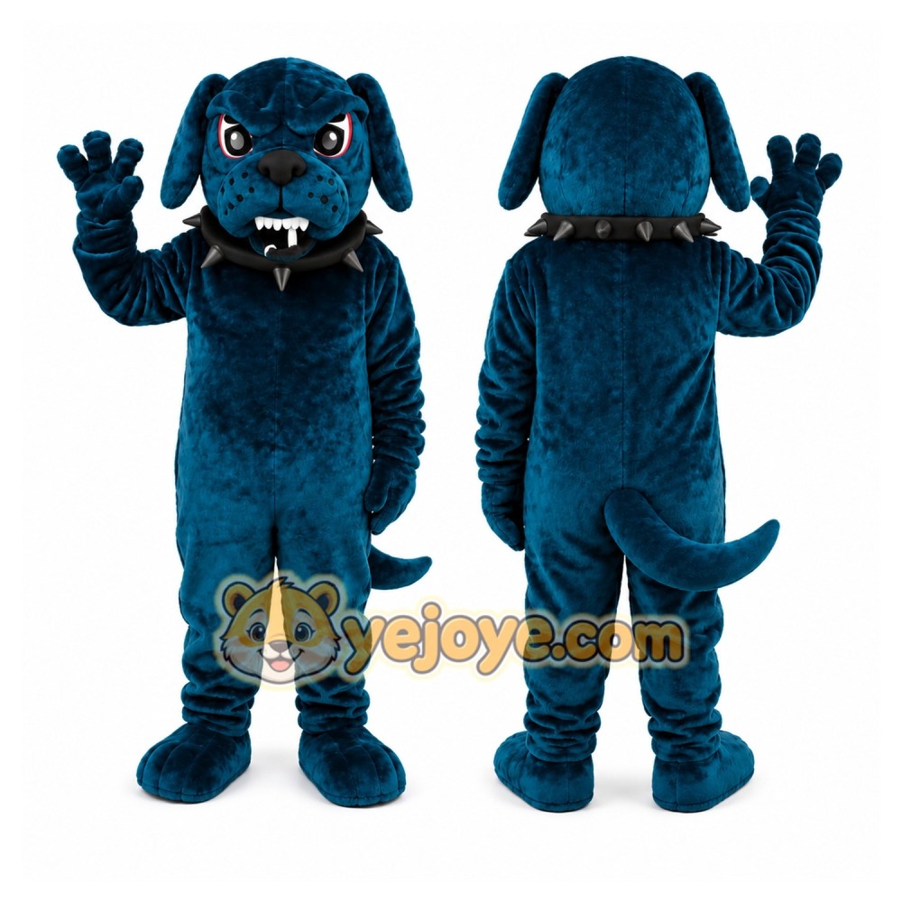 Blue Dog Mascot Costume