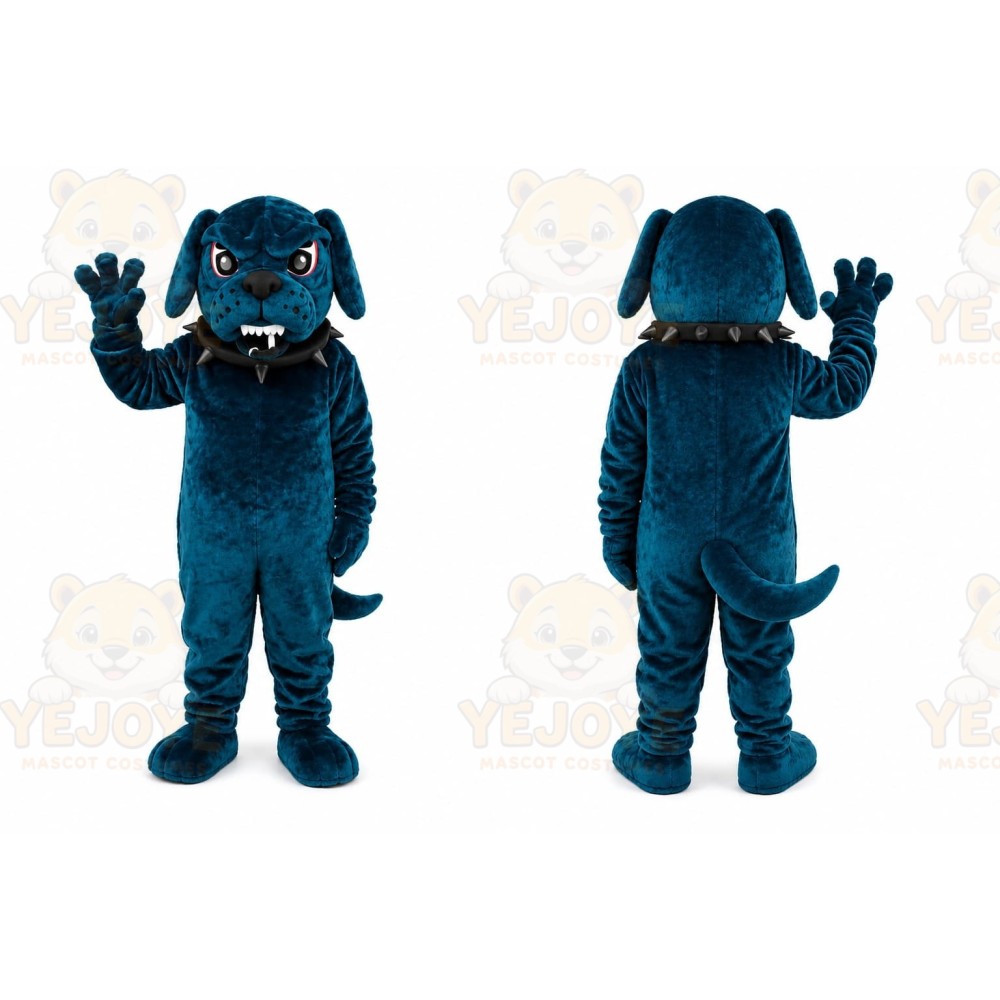 Blue Dog Mascot Costume