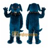 Blue Dog Mascot Costume