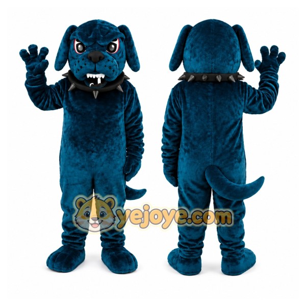 Blue Dog Mascot Costume